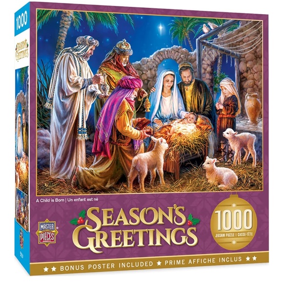 Masterpieces Other - Masterpieces ~Bundle 3/$20~ 1000 Piece Puzzle A Child Is Born by Dona Gelsinger